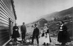 163. Brudeferd, Gjerdetunet, Straumgjerde, Sykkylven ca.1862