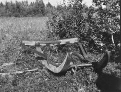 Pava Rimpis tømmerslede, Ålloluokta 1962.