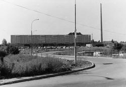 J. L. Tiedemanns Tobaksfabrik på Hovin i 1968. Fabrikken fot