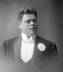 Portrett, operasanger Hoffmann.