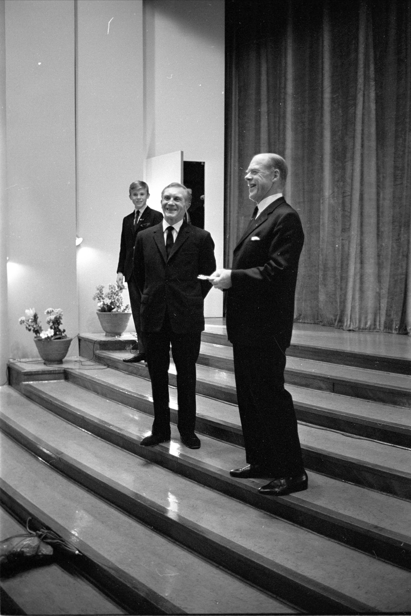 Blindesaksdag i Aulaen, Oslo, oktober 1963.