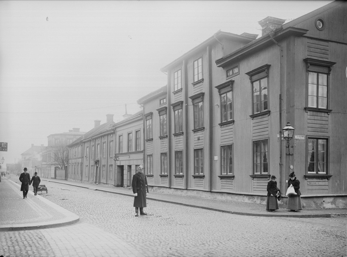Kungsängsgatan - Vretgränd, Kungsängen, Uppsala 1901 - 1902