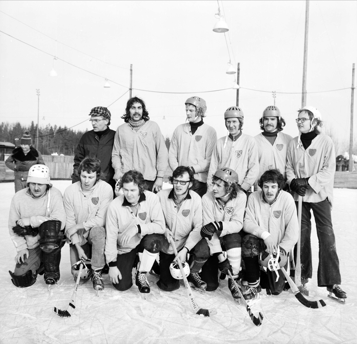 "Bredbandverken finalvann", Söderfors, Uppland mars 1973
