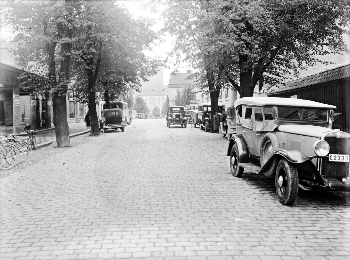 Bangårdsgatan, Uppsala 1934