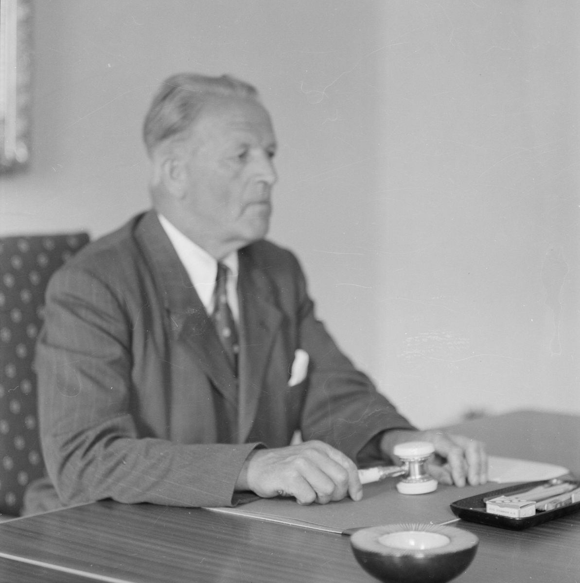 Landstingsmannen Arthur Erik Elmroth, Uppsala