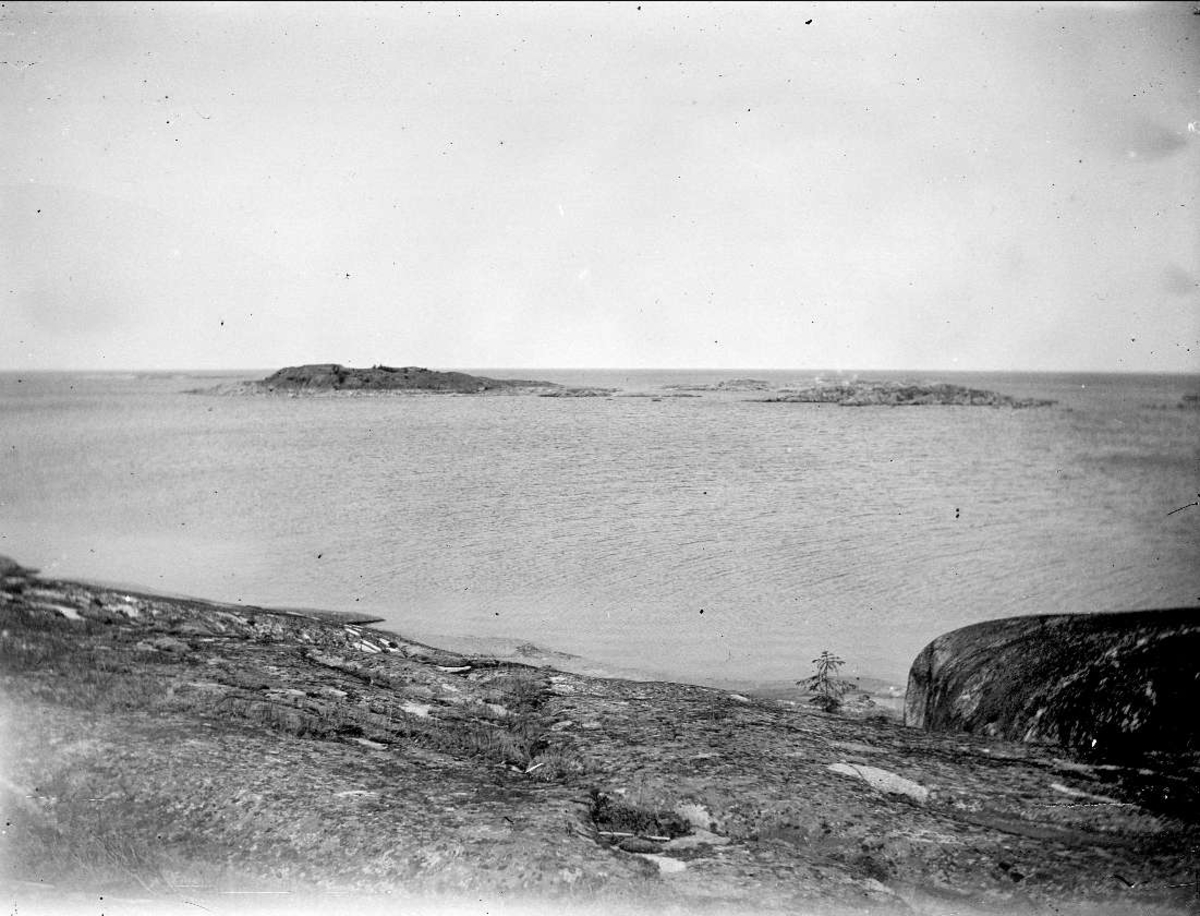 Havskust, Ålands hav, Vätö socken, Uppland 1904