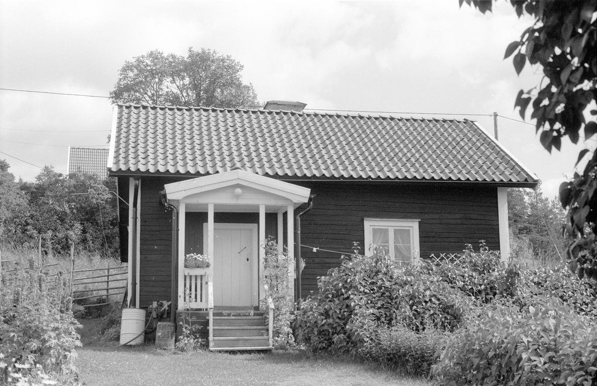 Bostadshus,  Åsby Soldattorp 1:1, Åsby, Knutby socken, Uppland 1987