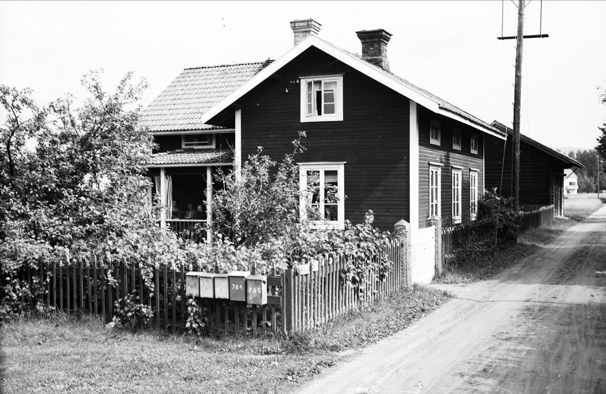 Bostadshus vid bygata, Dalarna