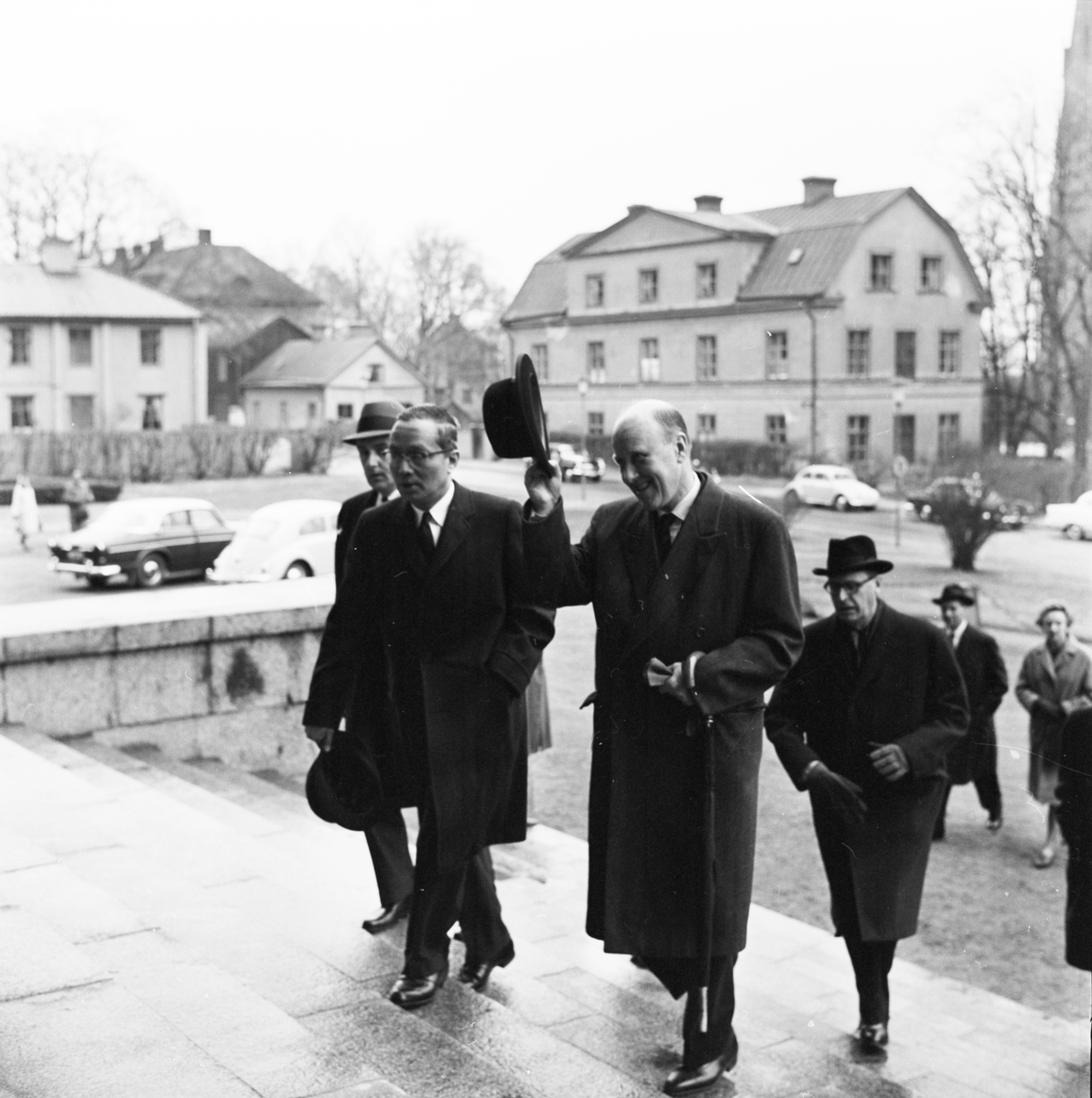 U Thant hyllar Dag Hammarskjöld, Uppsala maj 1962
