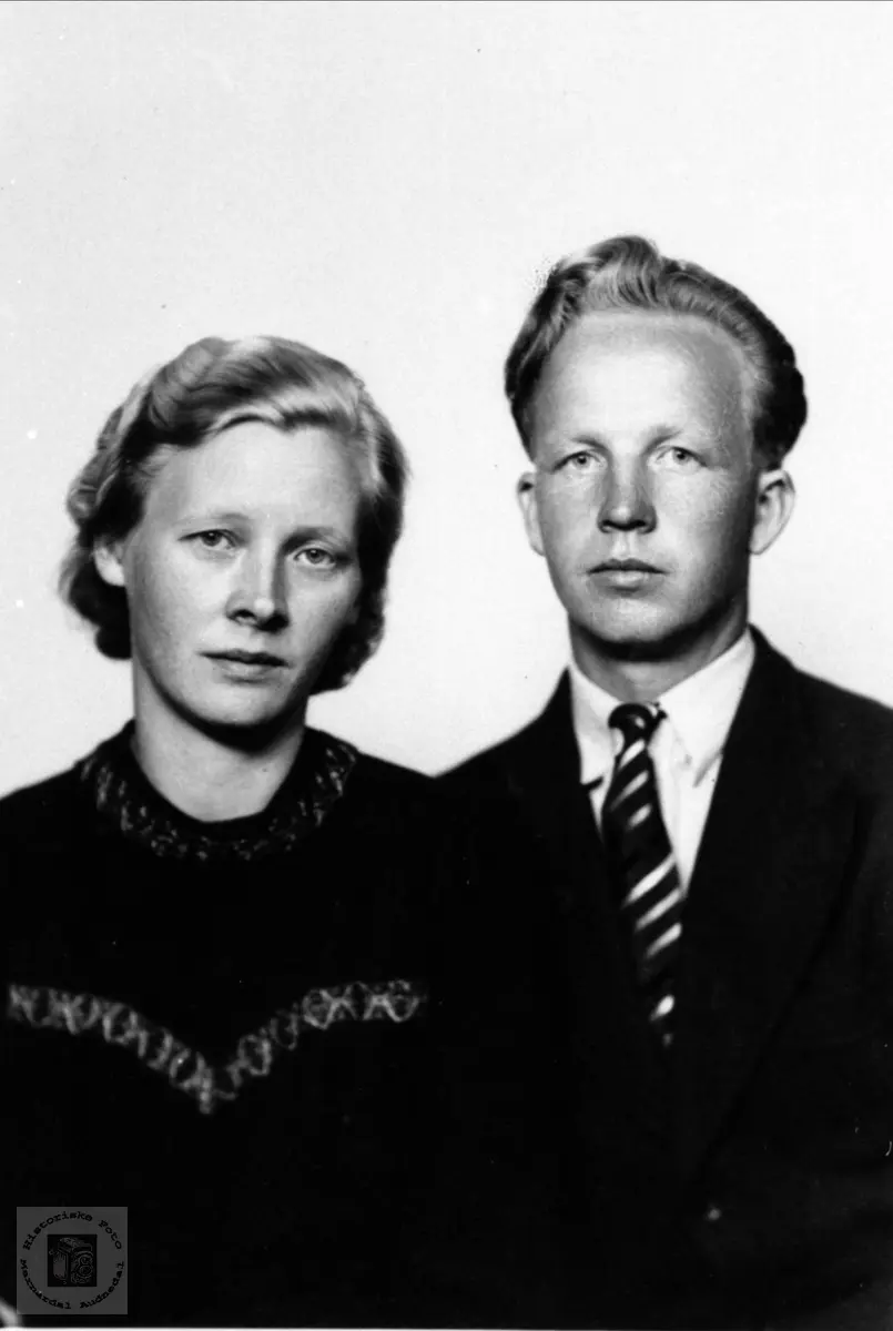 Gunhild Fiddan og Karl Kolstad