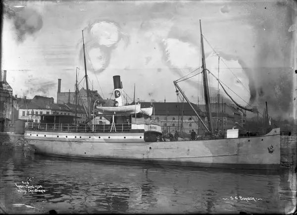 D/S Bandak (b. 1890, Fredrikstad Mekaniske Verksted, Fredrikstad ...