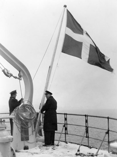 Flaggskifte på fartyg 126 M/T Aslaug Torm.