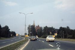 Veien mot Oslo ved Høvik.