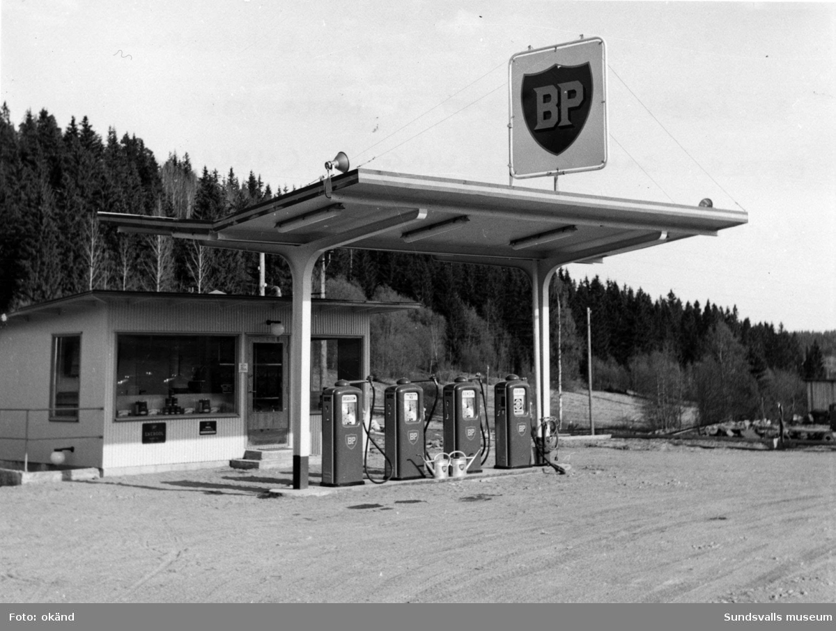 BP-stationen Skönsberg, Norra Sundsvall.