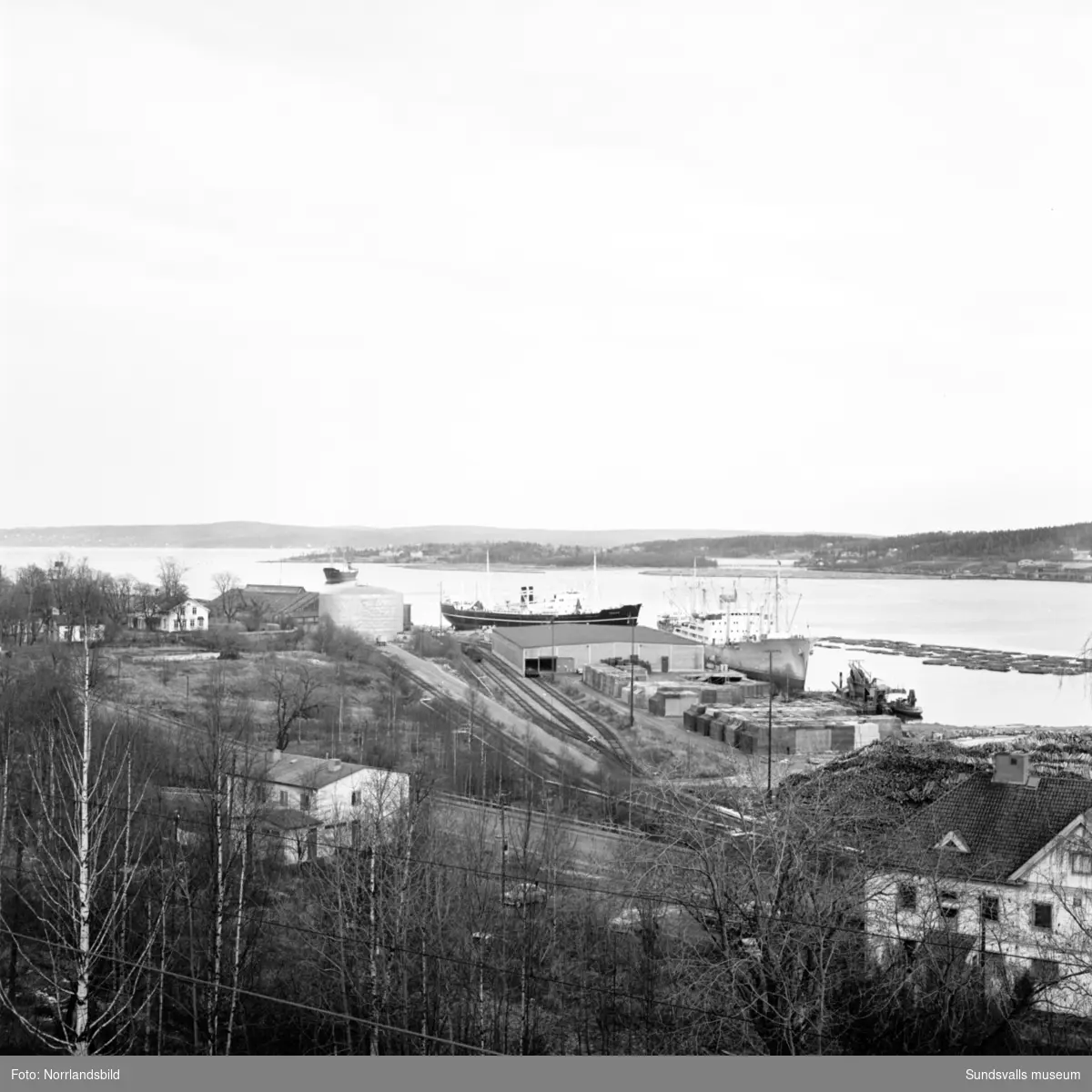 Översiktsbild över Svartviksbukten.