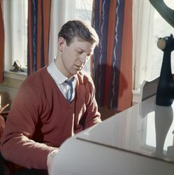 Hjemme hos Per Asplin.