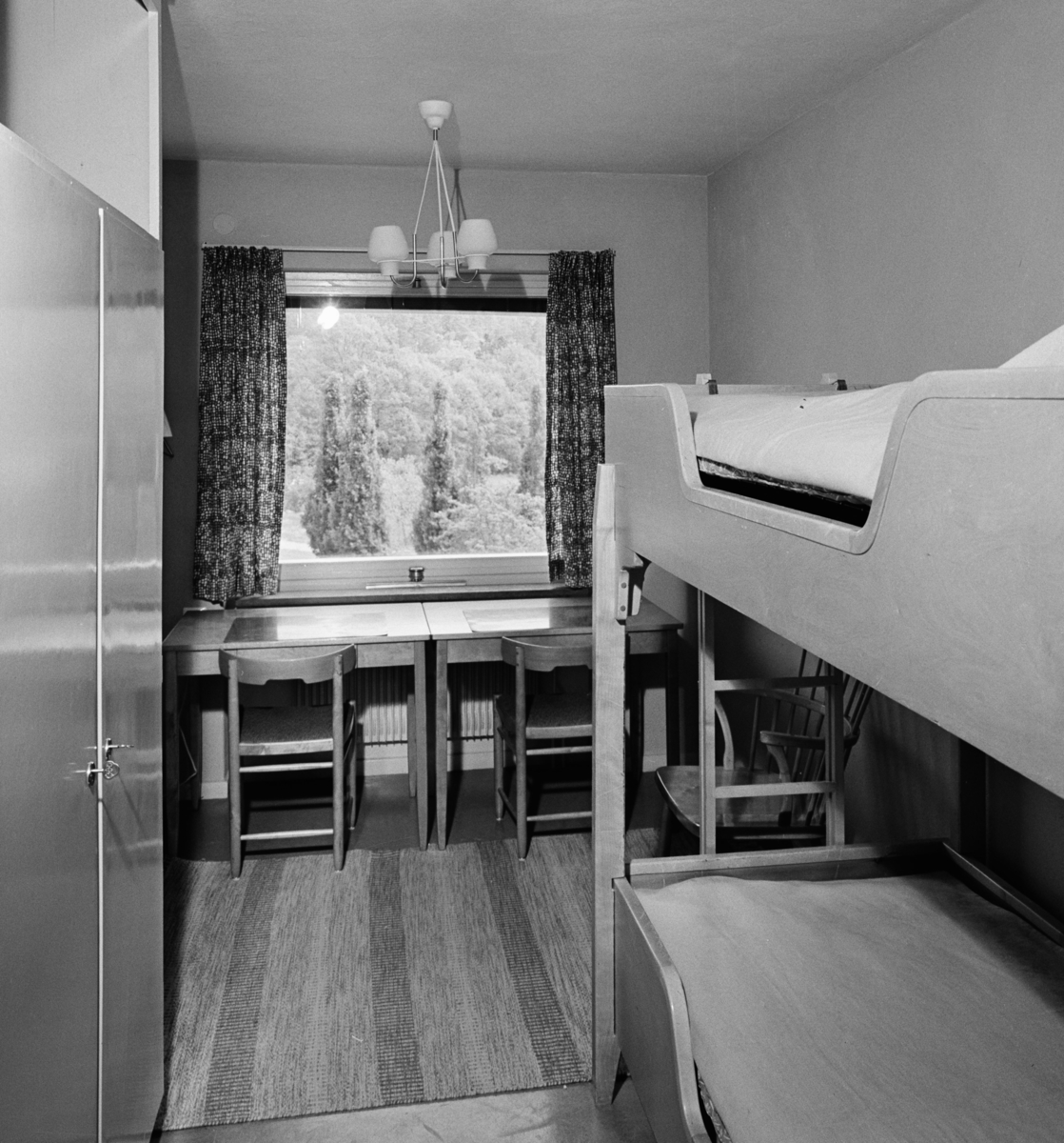 Bergendal
Interiör, sovrum med våningssäng