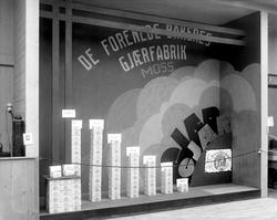 Østfoldutstillingen i Sarpbsborg 1930. 
Utstillingsinteriør