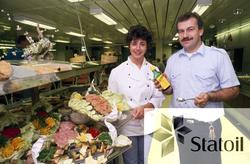 Upåklagelig matutvalg - inkludert Møllers tran - på Statfjor