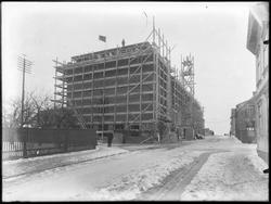 Tekst på eske. Utegrupper 1932-33. Folkets Hus i Sarpsborg u