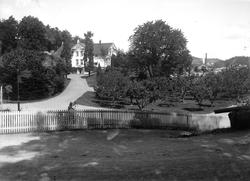 Arendal 1910. Gimle gård, Hisøy, Arendal, med Gimle dampsag 