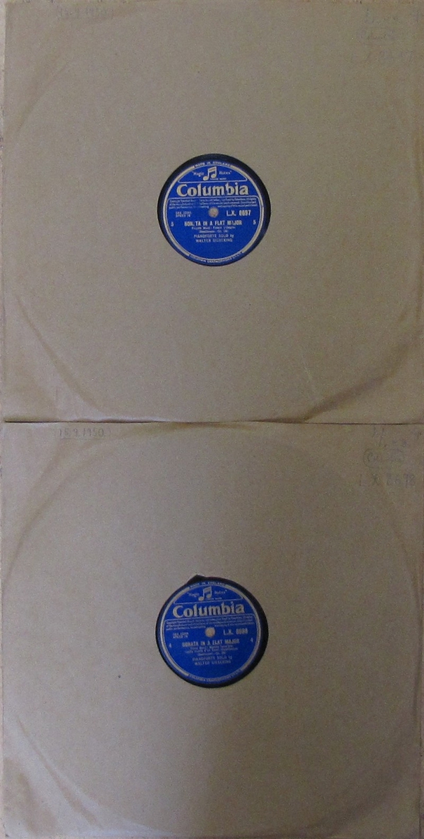 Vinylskivor av märket Columbia