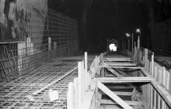 Fjellsikringsanlegg støping av kontorgolv og armering av bro