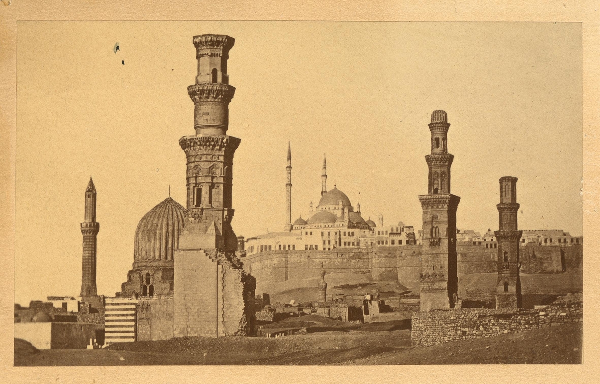 Kairo. Citadellet med Muhammad Ali-moskén