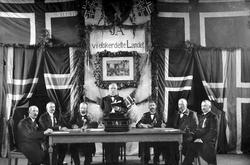 Langesund formannskap ved avstemmingen i 1905.