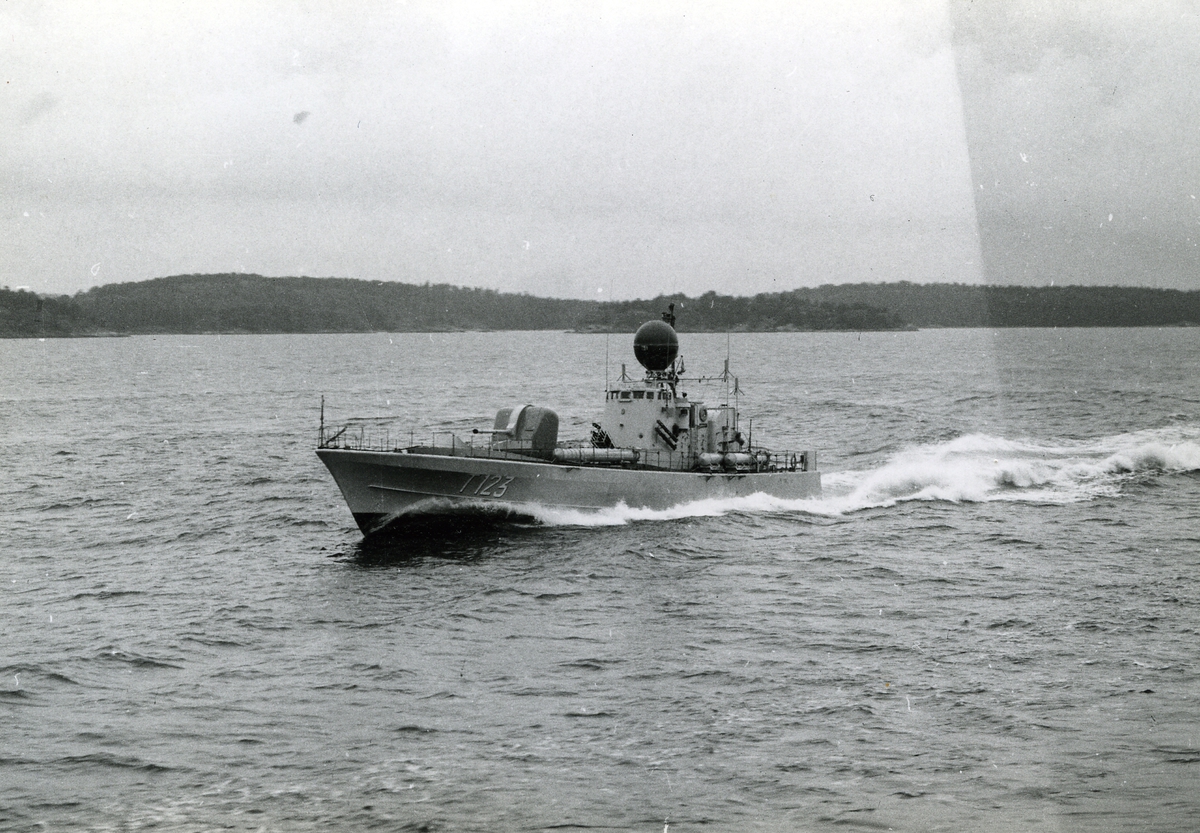 Motortorpedbåten CAPELLA, T 123.