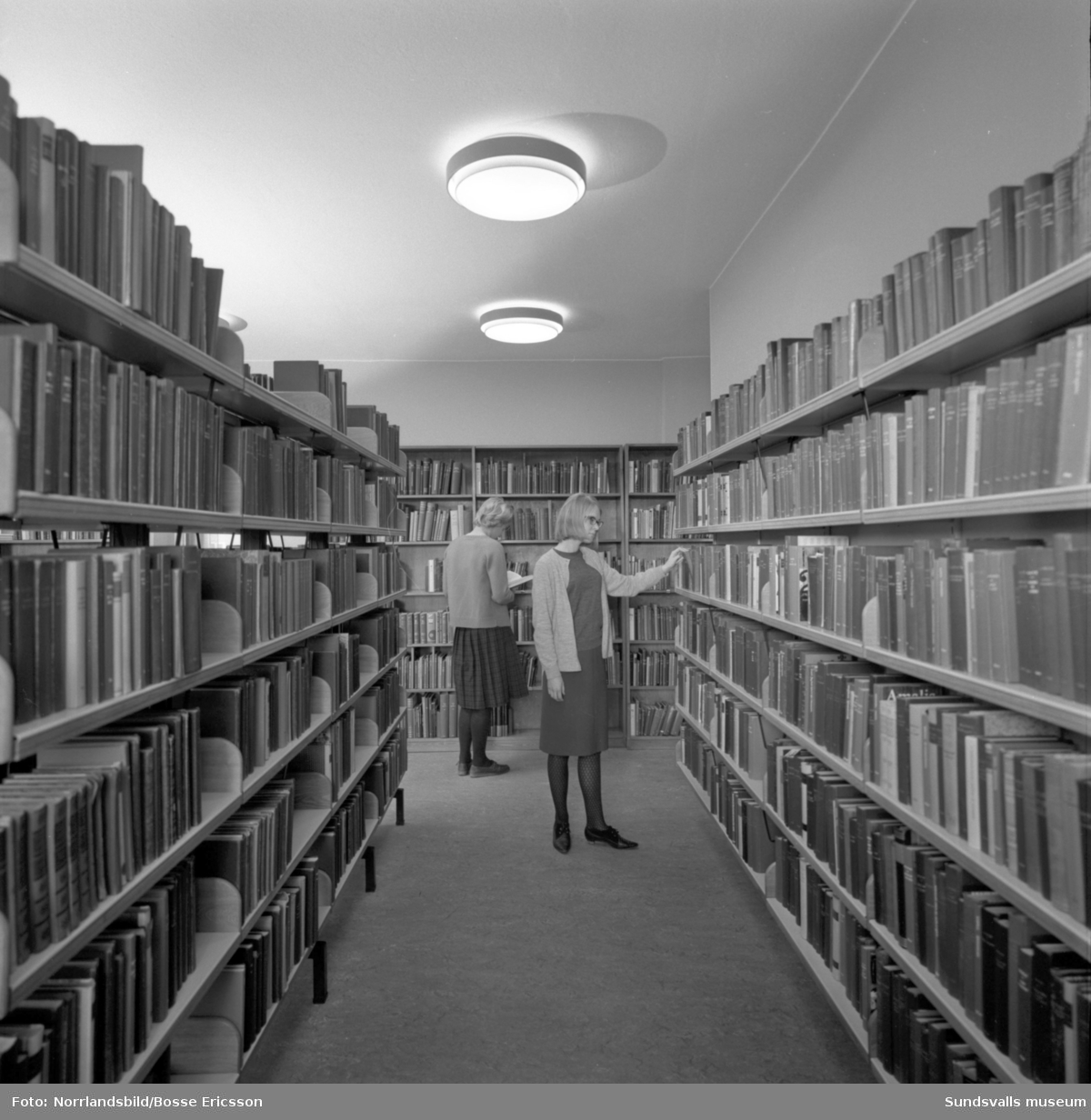 Biblioteket i Skönsberg.