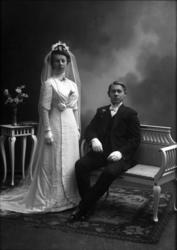 Portrett av et brudepar