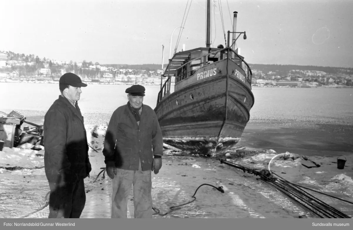 På Rosenborgs upphuggningsvarv skrotades många båtar på 1950- och 1960-talet. Primus klarade sig dock undan och är numera K-märkt.