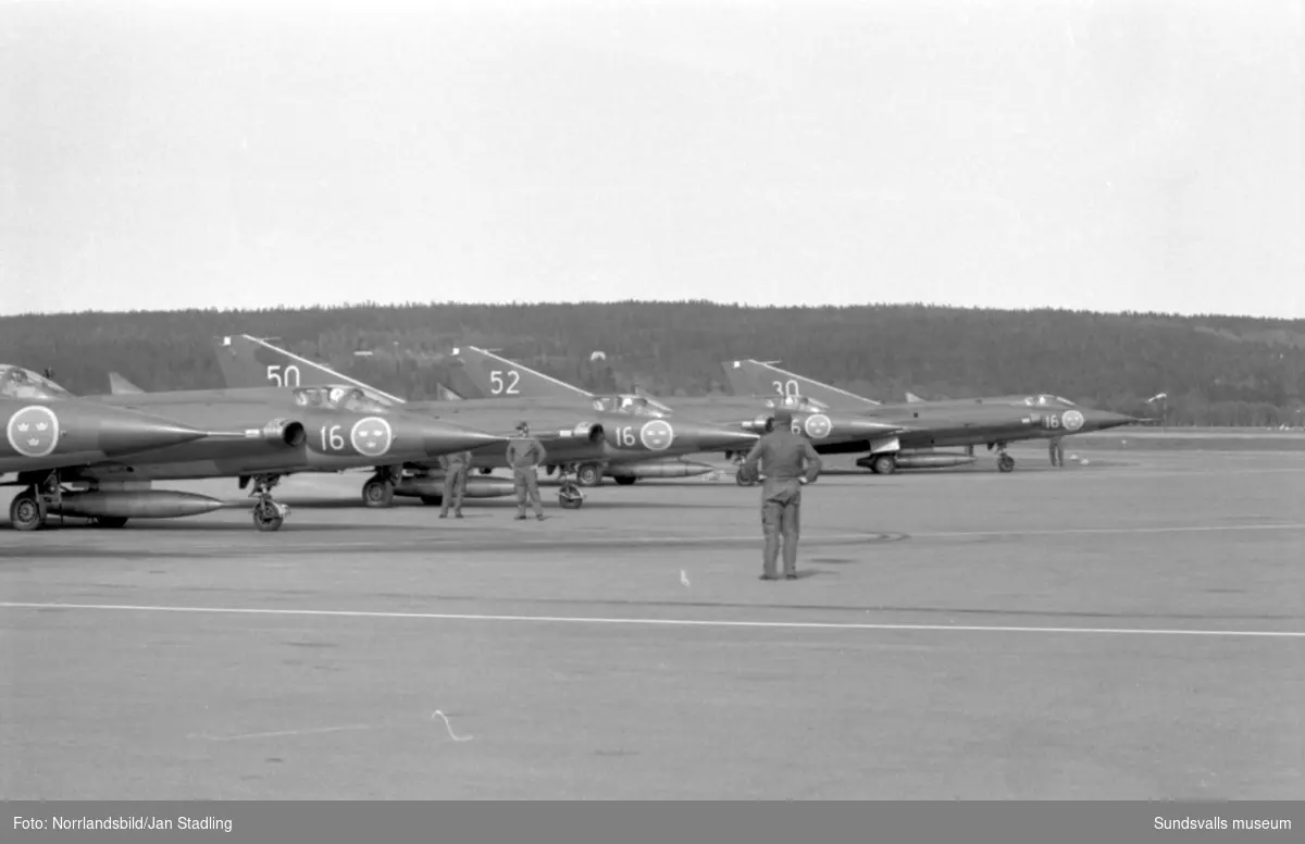Sundsvalls Flygsällskaps 40-årsjubileum på Midlanda.