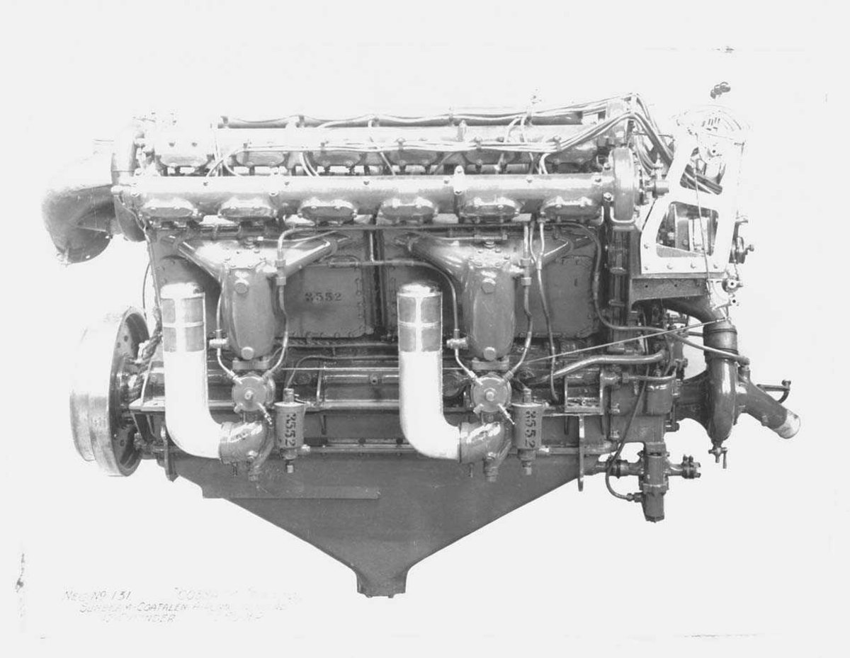 Flymotor. Sunbeam Cossack 350hk