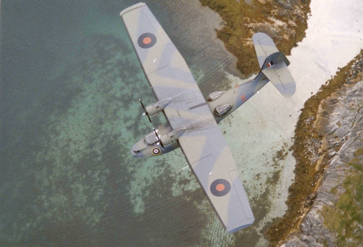 Luftfoto.  Catalina. PBY-5A