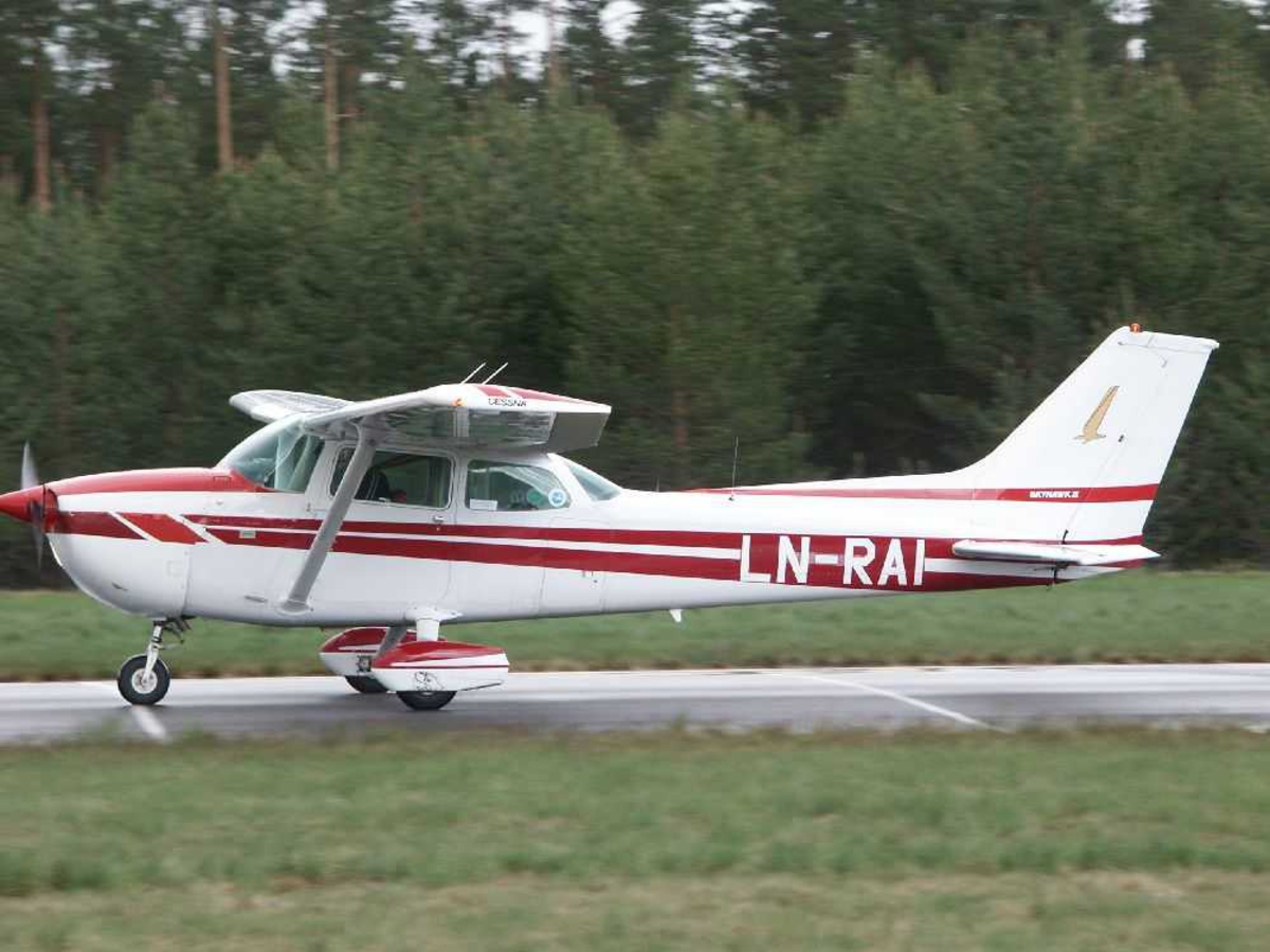 Ett fly på bakken, Cessna 172N LN-RAI