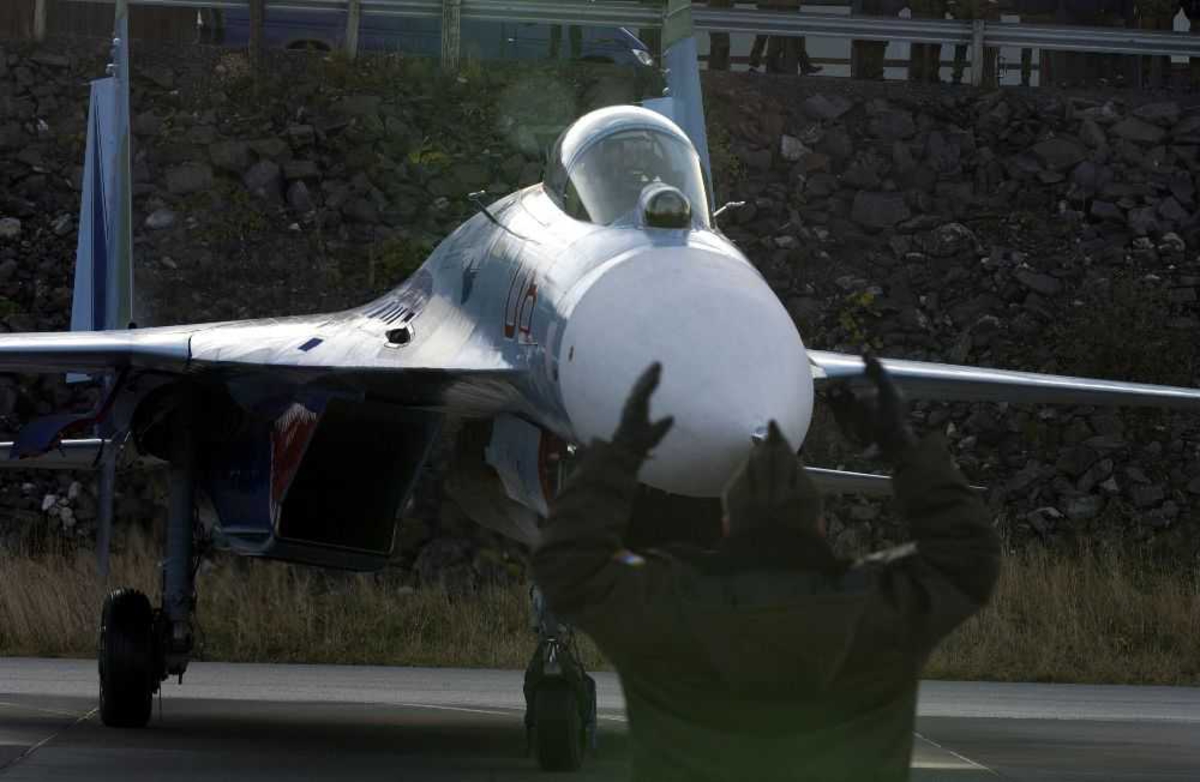 Ett fly på bakken, Sukhoi Su-27P