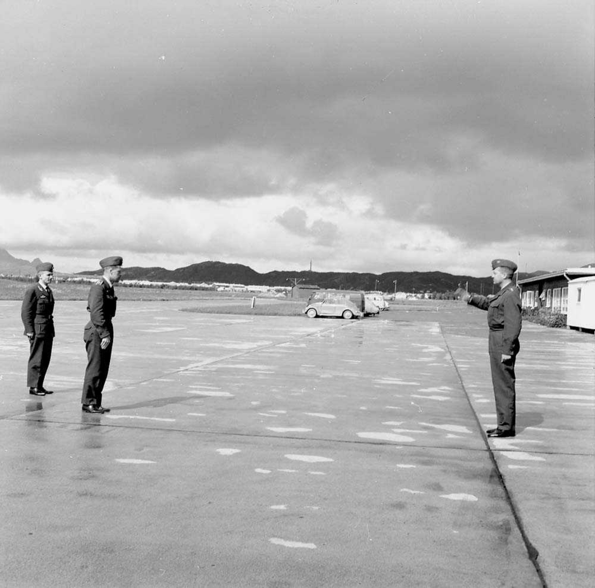 Sjefsskifte ved 334 skvadron, Bodø flystasjon.
