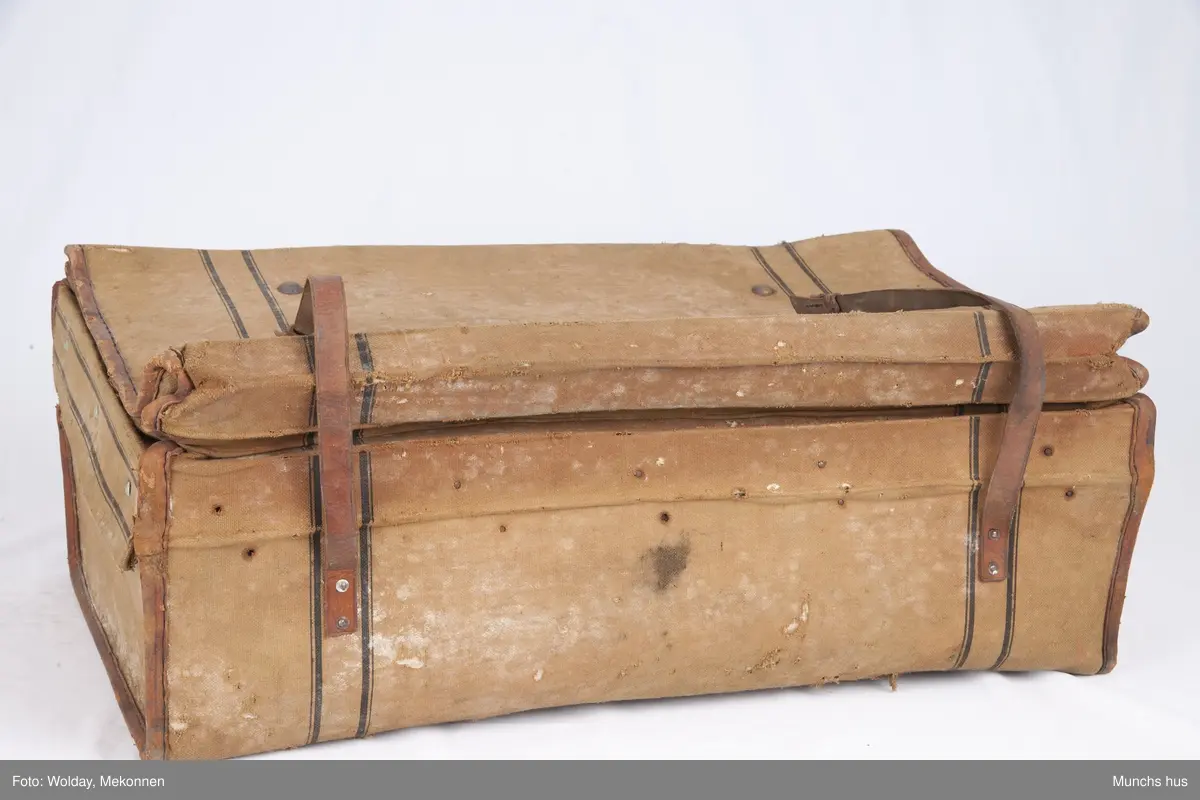 koffert med bærehåndtak