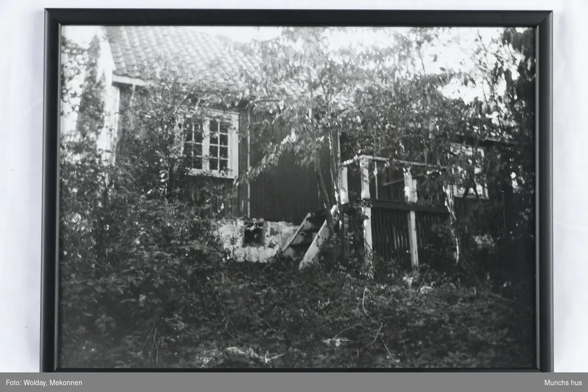"Lykkehuset", 'Edvard Munchs hus i Åsgårdstrand.