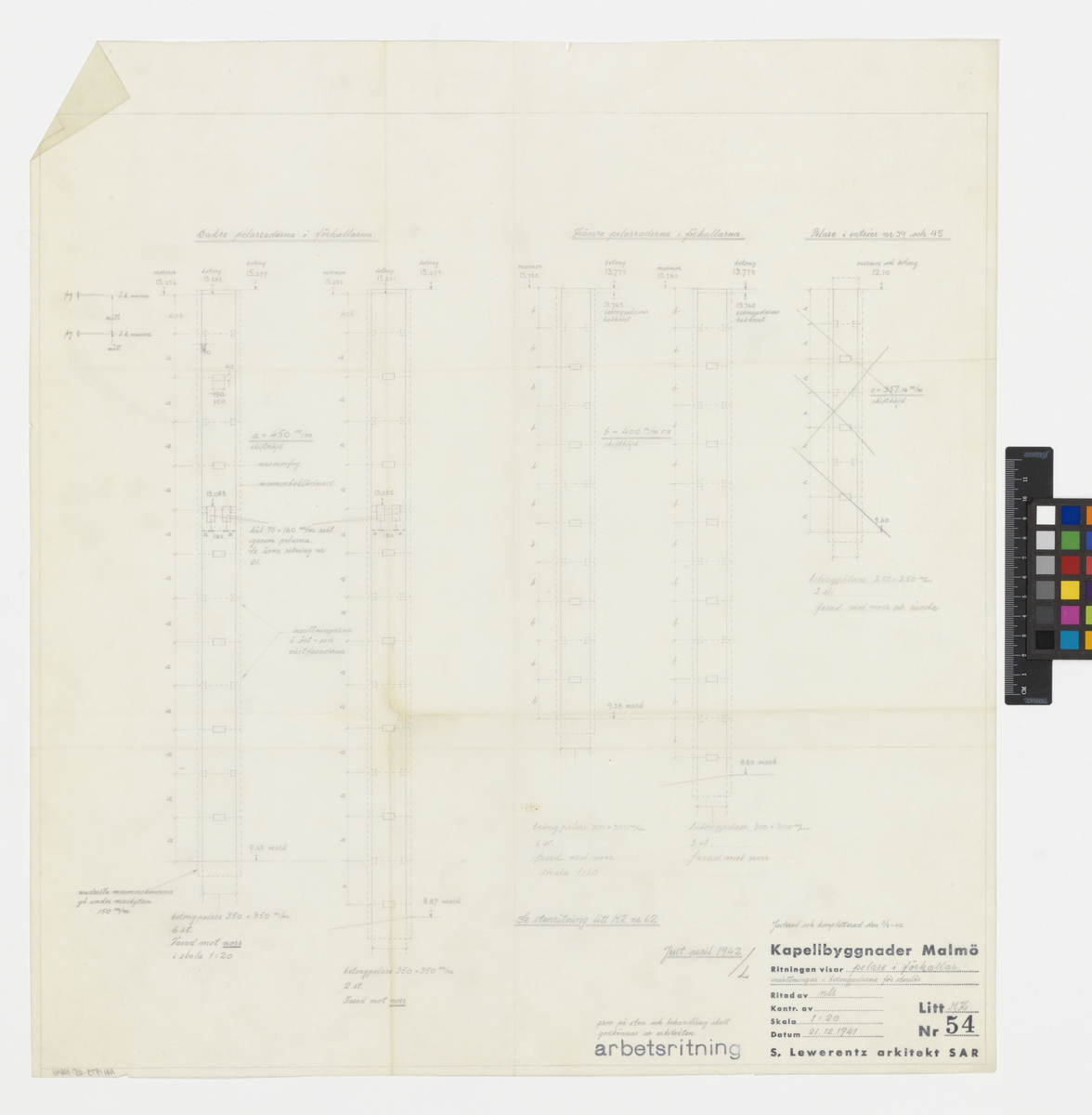 Ritning - ArkDes / DigitaltMuseum