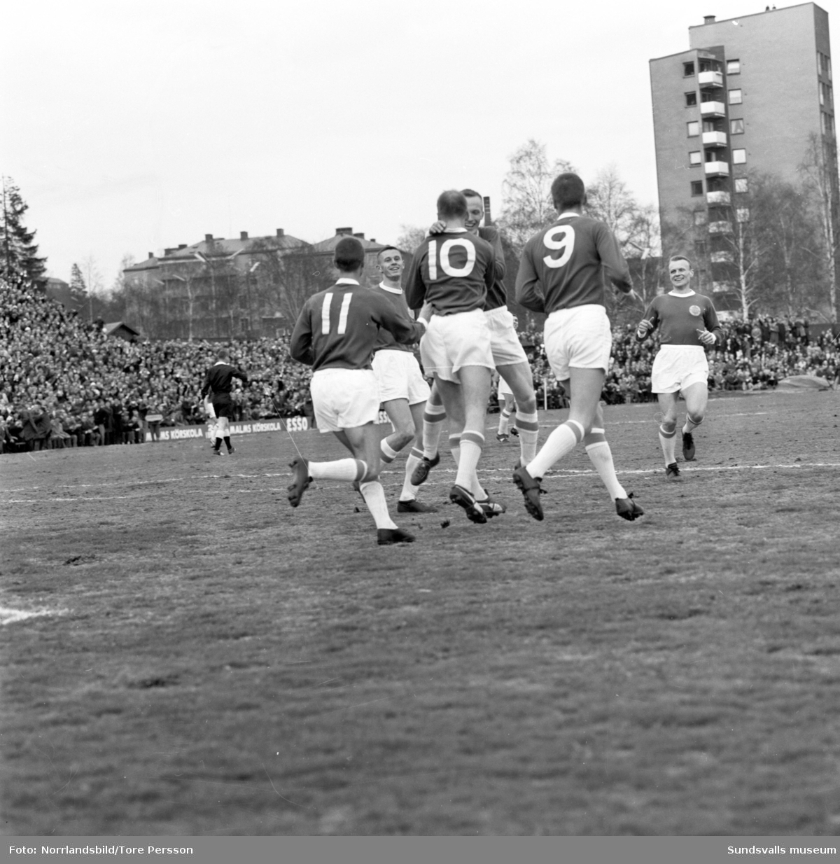 Allsvensk fotboll i IP, GIF Sundsvall-Malmö FF 1-4.