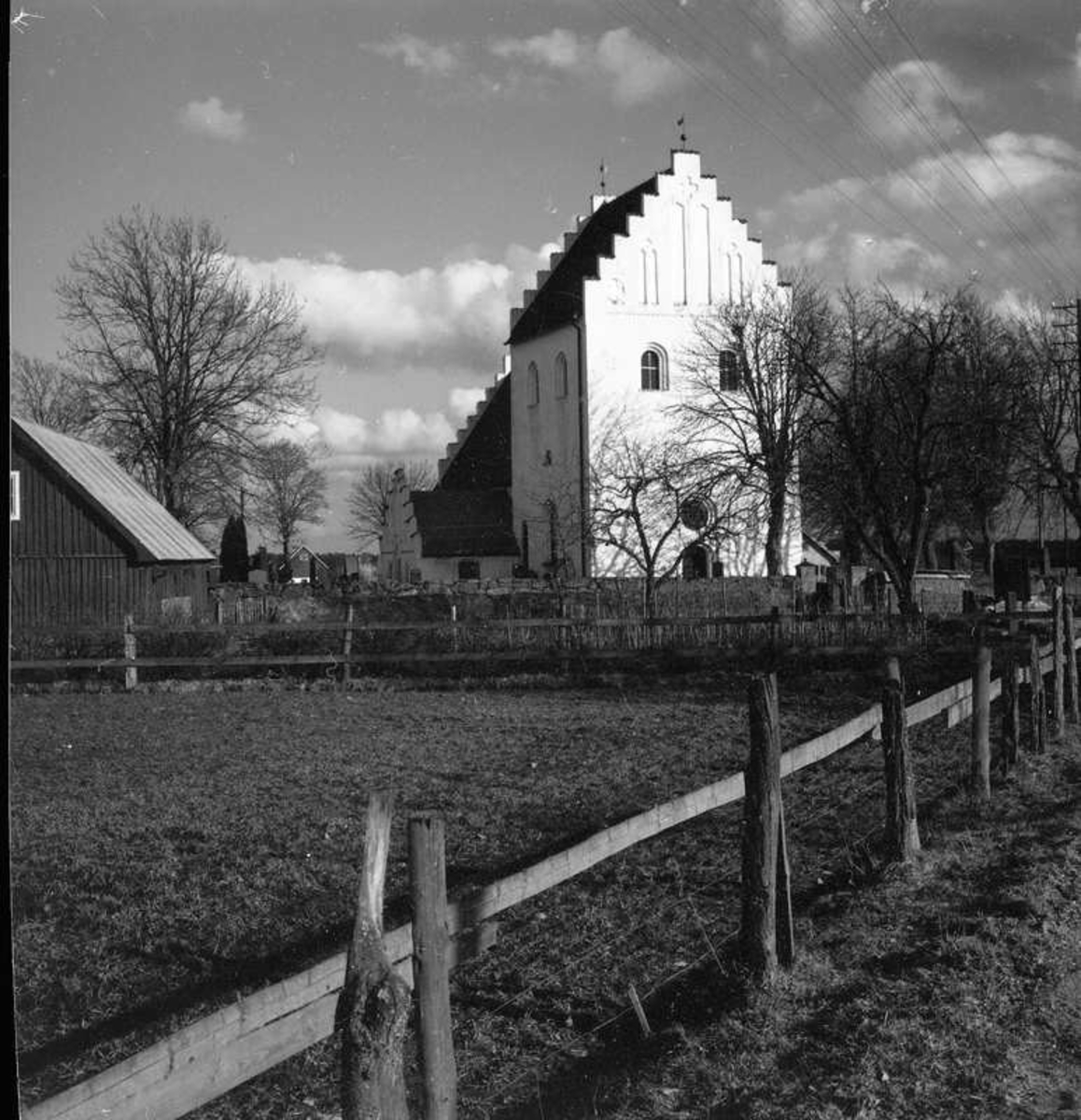 Emitslöf [Emmislöv], kyrkan. 1951