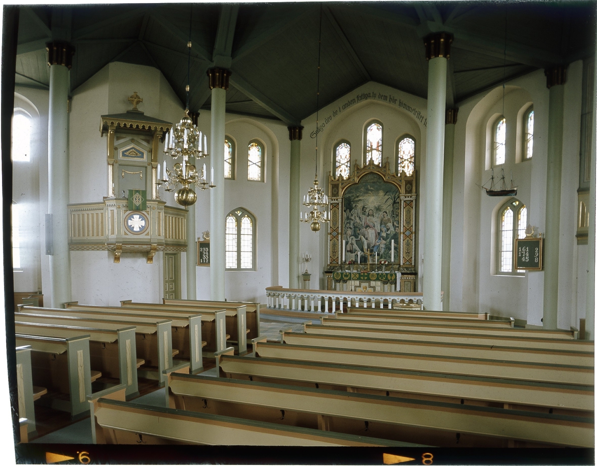 Kungsater Interior Av Kyrkan Vanersborgs Museum Digitaltmuseum