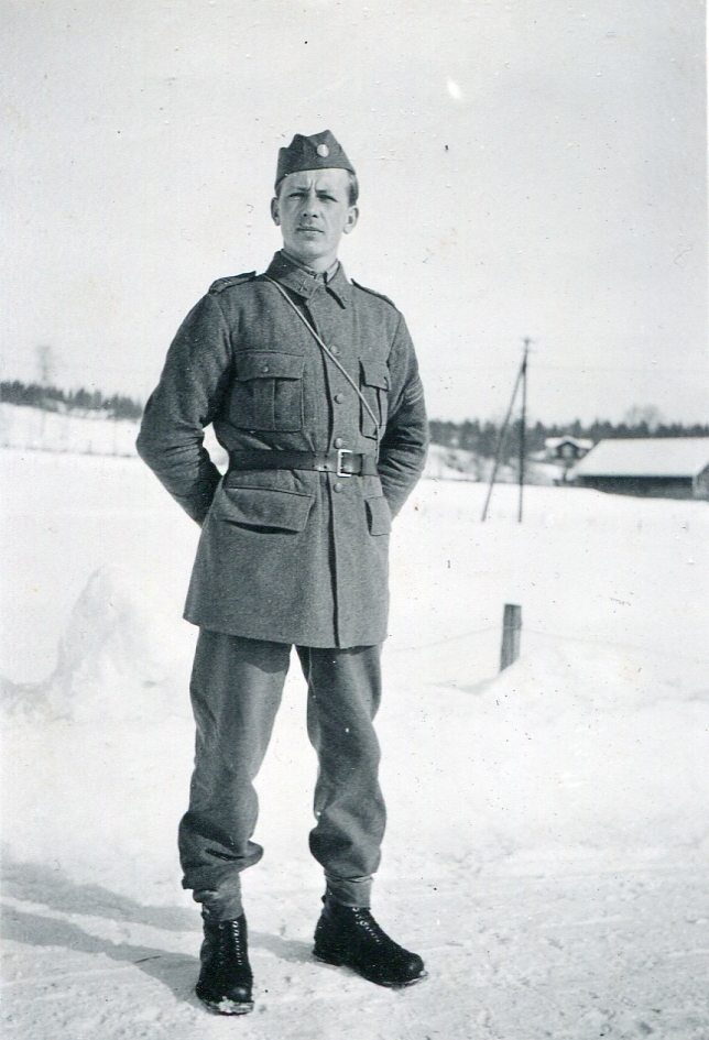 Furir Anton Persson.

Stf. C 2. plut 1.komp

Värmland 1940