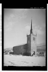 Narvik kirke Vinter