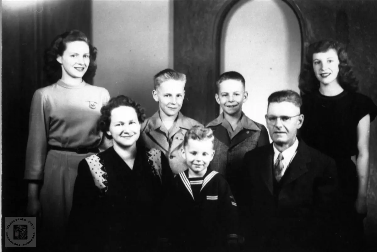 Familiegruppe Cleveland i USA