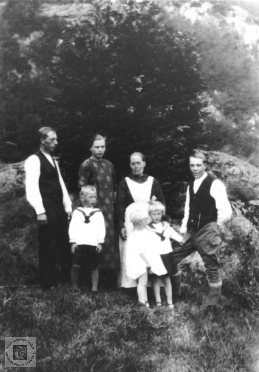 Familiegruppe på Solås