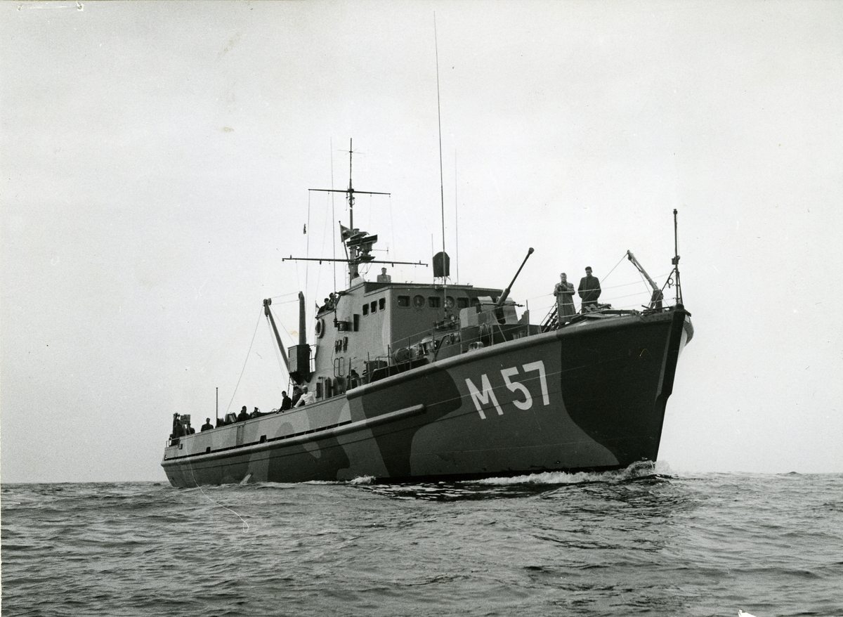 Minsveparen Arkö (M 57) i maj 1958.
